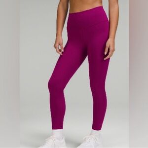 NWOT Lululemon Wunder Train High-Rise Tight 25"